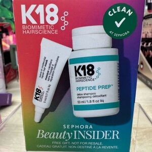 K18 Biomimetic Hair Science Sephora Beauty Insider VIB Gift Peptide Prep & Mask